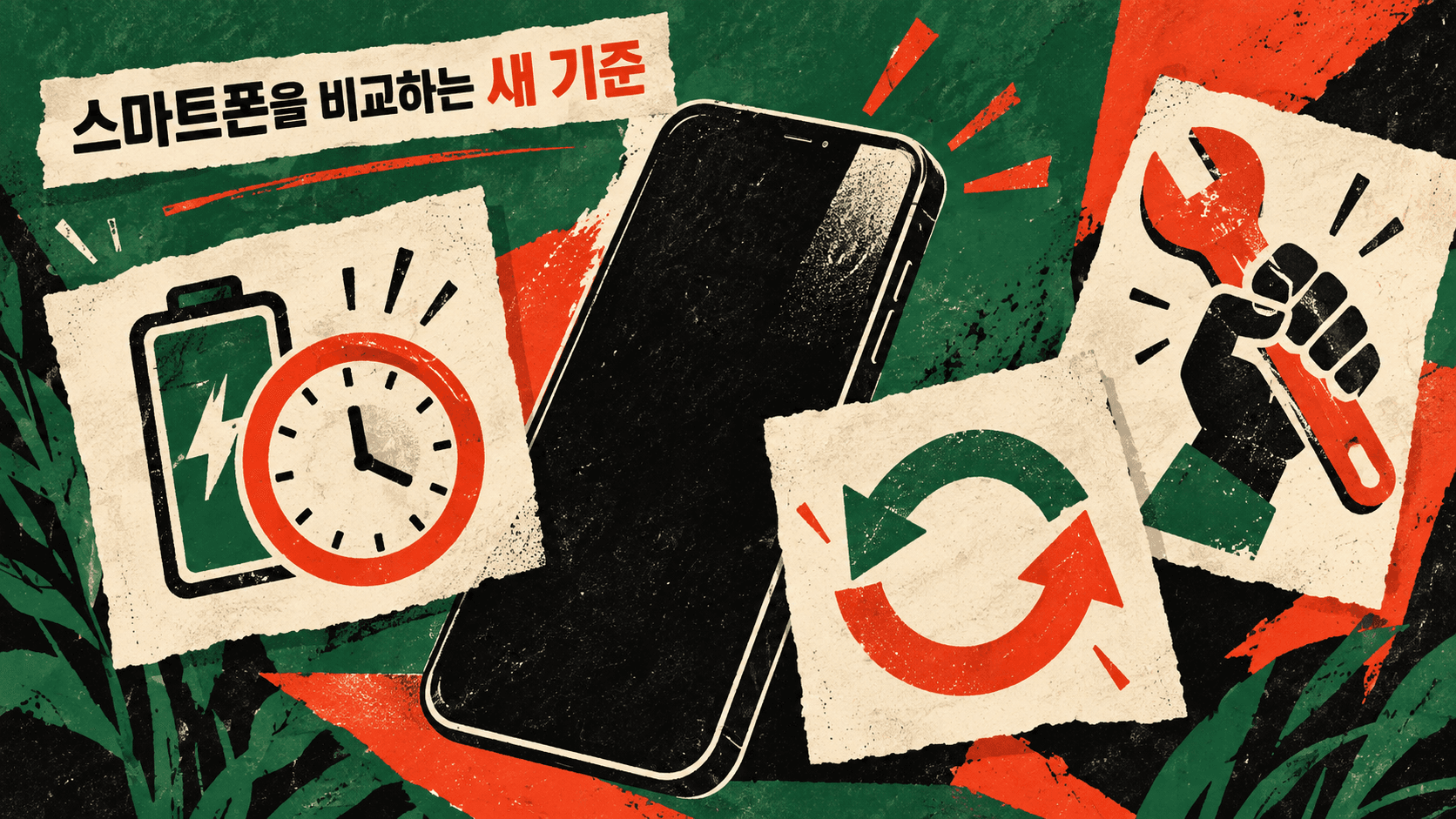 스마트폰 EU 에너지 라벨, 배터리 시간과 수리 등급 읽는 법